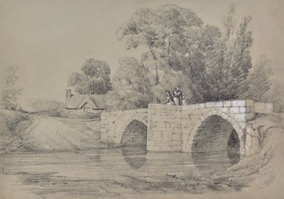 Rakamlarla bir köprü manzarası by Edward Pretty