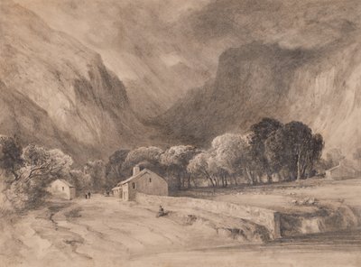Dağlar ile manzara by Edward Pretty