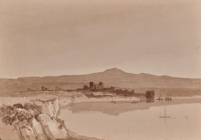 Bir körfeze bakan deniz manzarası by Edward Pretty