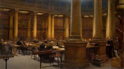 Birmingham Referans Kütüphanesi - Okuma Odası, 1881. by Edward R Taylor