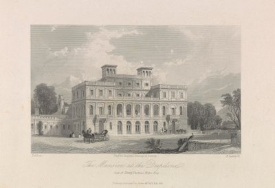 Deepdene'deki Malikane. Henry Thomas Hope'un koltuğu, Esq. by Edward Radclyffe