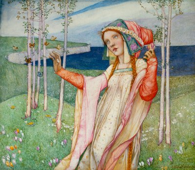 Bahar, 1911 by Edward Reginald Frampton