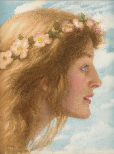 Gün (kalem ve sulu boya) by Edward Robert Hughes