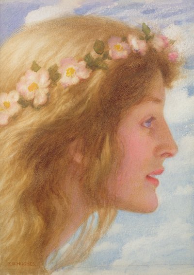 Gün (kağıt üzerinde wc ve gövde rengi) (bkz. 48896) by Edward Robert Hughes