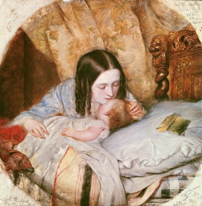 iyi geceler öpücüğü by Edward Robert Hughes