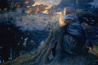 Unbekanntes Bild by Edward Robert Hughes