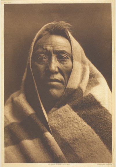 Orta Buzağı-Piegan by Edward S. Curtis