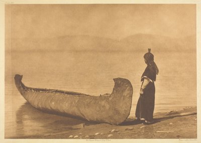 Gölün Kıyısında - Kutenai by Edward S. Curtis