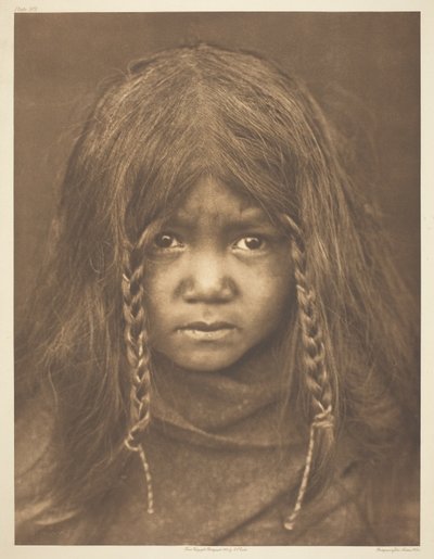 quilcene çocuk by Edward S. Curtis