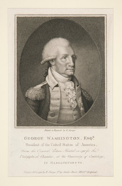 George Washington, Av. by Edward Savage