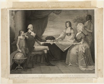 Washington Ailesi by Edward Savage