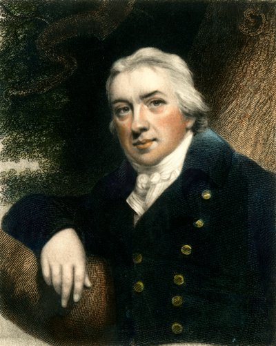 Edward Jenner, 18. yüzyılın sonu ve 19. yüzyılın başı, c1833. by Edward Scriven