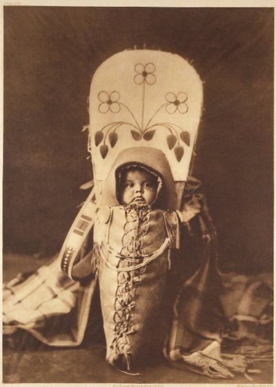 nez perce bebeğim by Edward Sheriff (after) Curtis