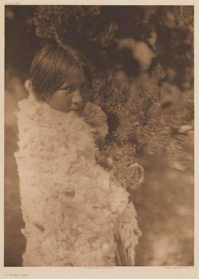 Bir Cree Kızı by Edward Sheriff Curtis