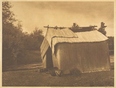 Bir Mat Evi - Skokomish, 1912. by Edward Sheriff Curtis