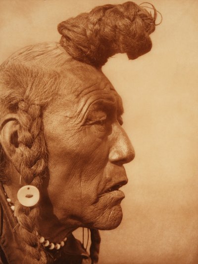 Bear Bull-Blackfoot 1926 (Fotogravür) by Edward Sheriff Curtis