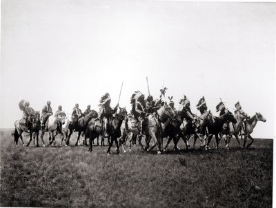 Brule Savaş Partisi by Edward Sheriff Curtis