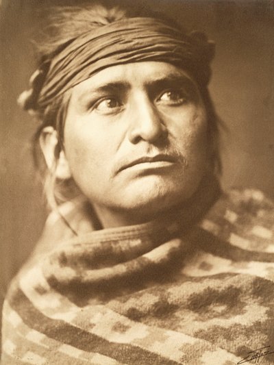 Çöl Şefi, Navaho by Edward Sheriff Curtis