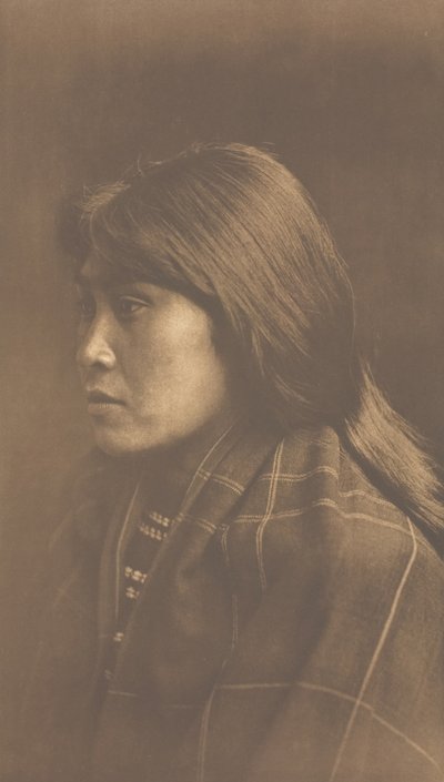 Suquamish Kızı, 1912. by Edward Sheriff Curtis