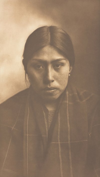 Suquamish Kadın, 1899. by Edward Sheriff Curtis