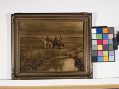 Üç Şef, Piegan by Edward Sheriff Curtis