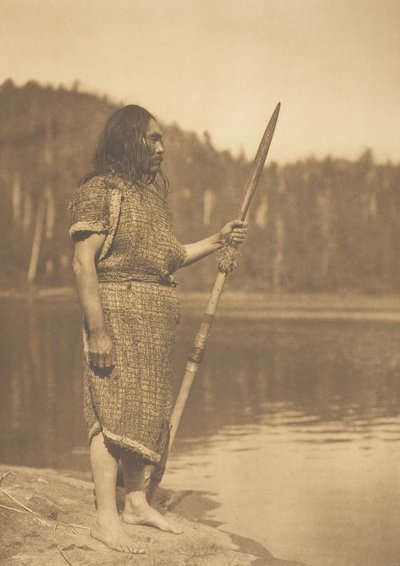 Balina Avcısı - Clayoquot, 1915. by Edward Sheriff Curtis
