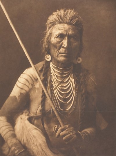 Kurt - Apsaroke, 1908. by Edward Sheriff Curtis