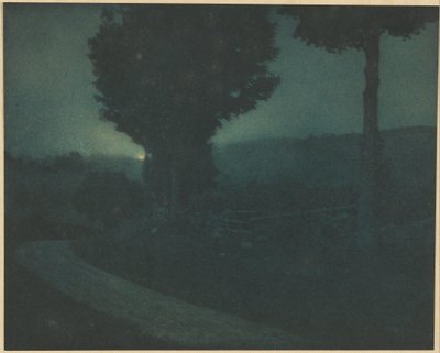 Vadiye Giden Yol - Ayın Doğuşu by Edward Steichen