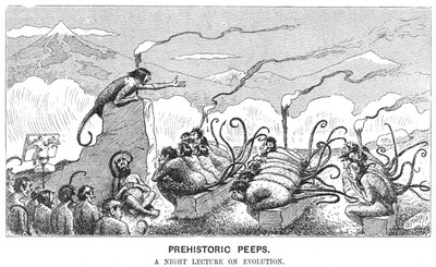 Tarih Öncesi Peeps: Evrim Üzerine Bir Gece Dersi, 1894. by Edward Tennyson Reed
