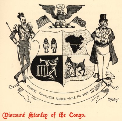 Kongo Vikontu Stanley (gravür) by Edward Tennyson Reed