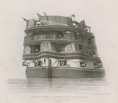 Majestelerinin Gemisi Asya by Edward William Cooke