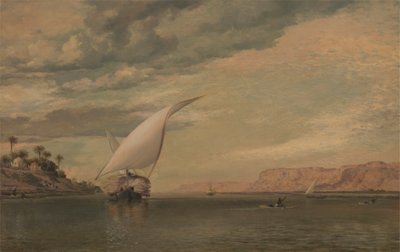 Nil üzerinde by Edward William Cooke