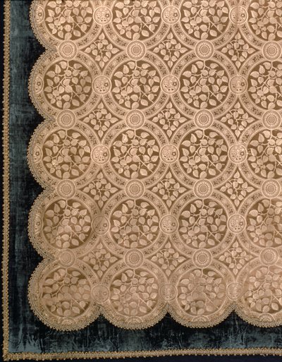 1875 yılında tasarlanan Warner & Ramin tarafından yapılan Büyük Şırınga (ipek şam) by Edward William Godwin