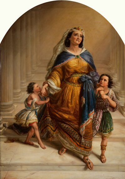 Kral Herod'un Karısı Mariamne ve Çocukları İnfaza Giderken by Edward William John Hopley
