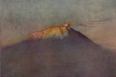 Erebus Dağı, 1911, 1913 by Charles Edward Wilson