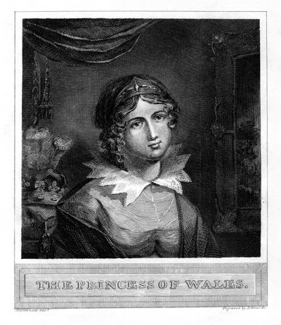 Galler Prensesi, 19. yüzyıl. by Edwards