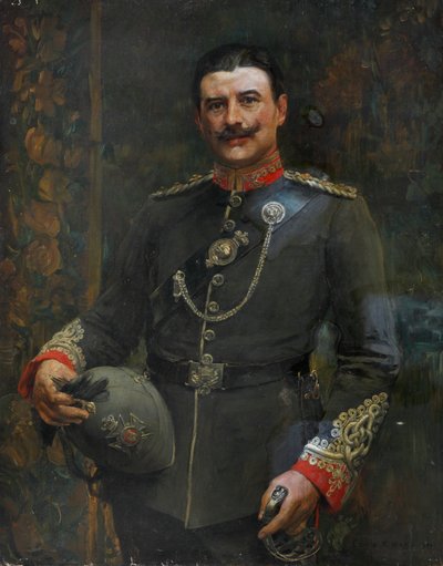 Bir Gönüllü Taburu Subayı, Middlesex Alayı, 1904 dolaylarında by Edwin Arthur Ward