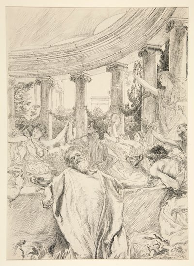 Apemantus: by Edwin Austin Abbey