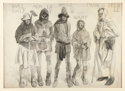 Adalet Sığ Önünde by Edwin Austin Abbey