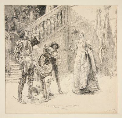 Benedick: by Edwin Austin Abbey