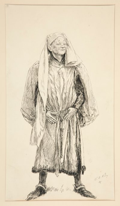 Boyet - Perde V, Sahne II, Aşk by Edwin Austin Abbey