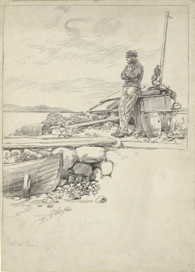 Kaptan Sandy by Edwin Austin Abbey