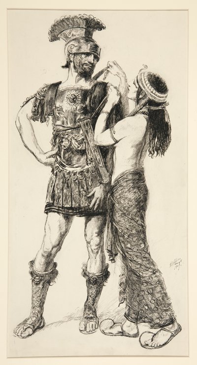 Kleopatra: by Edwin Austin Abbey