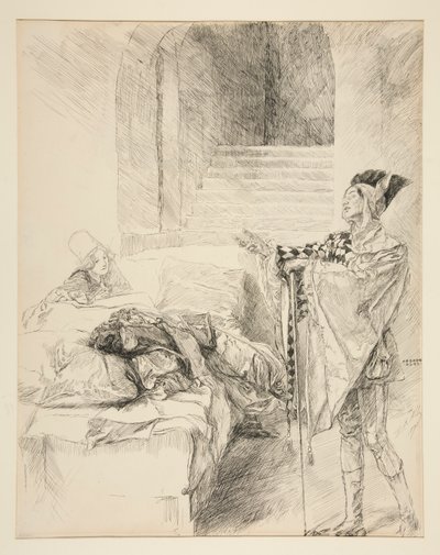 Palyaço: by Edwin Austin Abbey