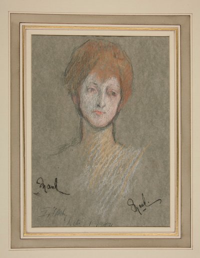 Edward VII Portresinin Taç Giymesi: Büyük Britanya Prensesi Maud by Edwin Austin Abbey