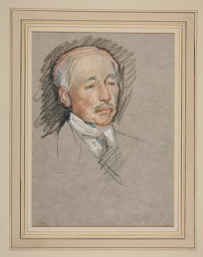 Edward VII Portresinin Taç Giymesi: Vikont Garnet Joseph Wolseley by Edwin Austin Abbey