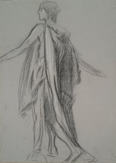 için erken rakam çalışması by Edwin Austin Abbey