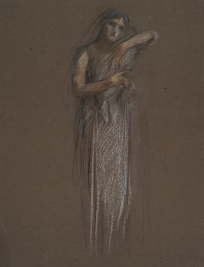 için erken çalışma by Edwin Austin Abbey