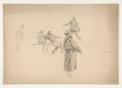 Şekil çizimi by Edwin Austin Abbey