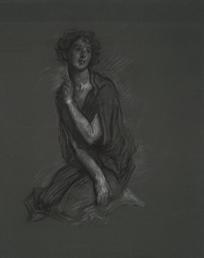 Şekil çalışması by Edwin Austin Abbey